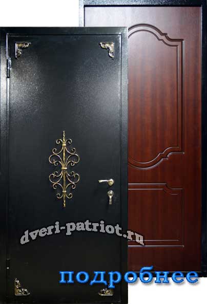 двери входные металлические с ковкой