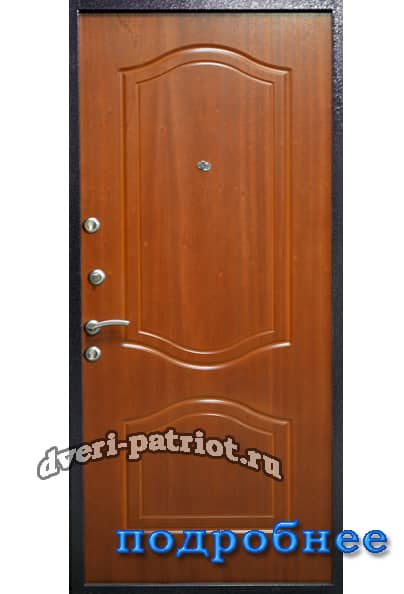 Металлическая дверь с МДФ панелями