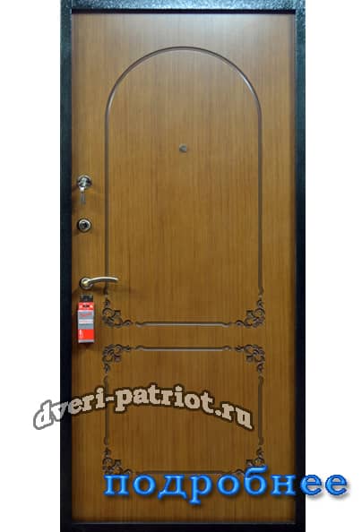 металлическая дверь с МДФ отделкой