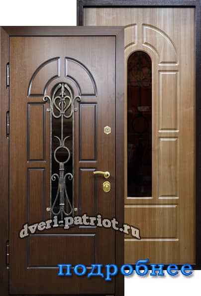 металлическая дверь с окном