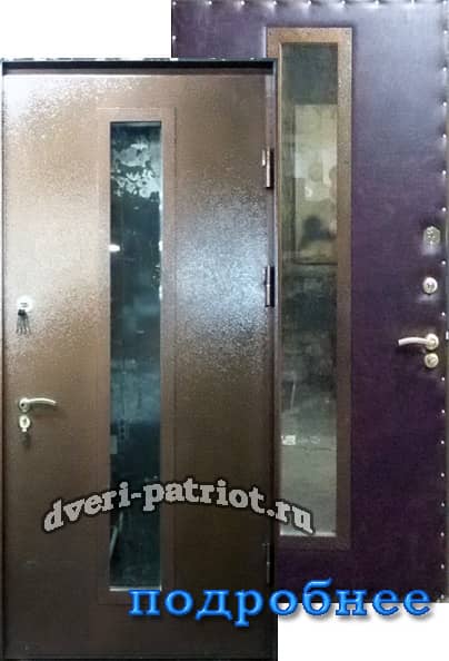 Входные двери со стеклом в Москве