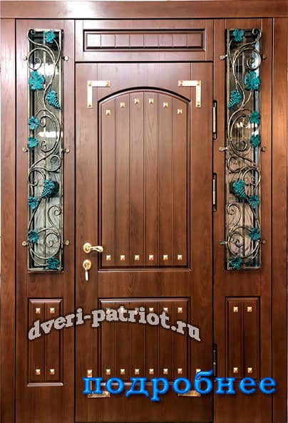металлические двери в частный дом