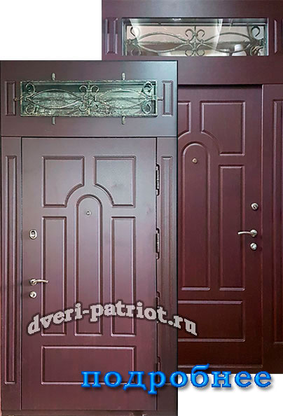 Уличные металлические двери