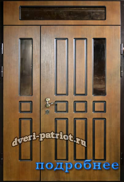дверь металлическая с фрамугой