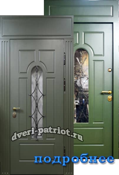 уличная дверь в частный дом