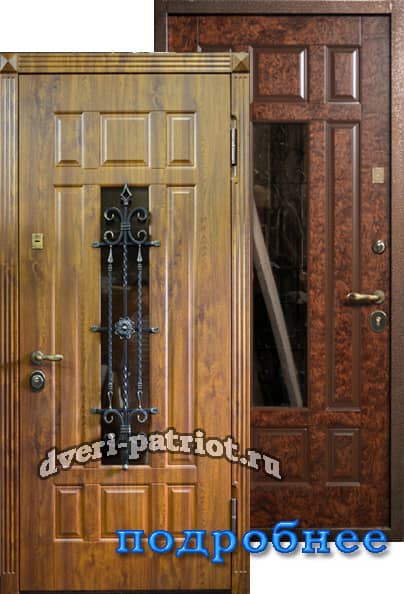 металлическая дверь для загородного дома